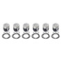 Industrial Injection 04.5-07 Dodge 24V STD Piston w/ Rings/Wrist Pins/Clips Coated / Chamfered - Set
