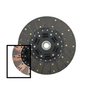 McLeod Disc Perf. Sprung Hub Brz Button Facing 10.5in X 1-1/16 X 10 Spline