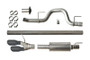 Roush 10-14 Ford F-150 / Raptor 6.2L Side Exit Black Tip Cat Back Exhaust