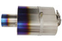 GReddy Universal 3.0in RS-Ti Oval Titanium Muffler