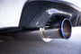 GReddy PE-TR Rolled Tip-Burnt-Ti L 130mm x 115mm