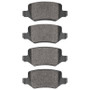 R1 01-11 Mercedes-Benz A190 Rear Semi Met Brake Pads