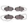 R1 06-09 Peugeot 407 Front Semi Met Brake Pads