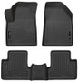 Husky Liners 15-22 Jeep Cherokee WeatherBeater Combo Black Floor Liners