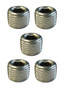 Torque Solution Stainless Steel 1/8 in NPT Plug: Universal 5 Pack