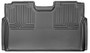 Husky Liners 15-23 Ford F-150 SuperCrew Cab WeatherBeater Black 2nd Seat Floor Liner