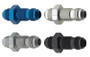 Fragola -8AN Straight Bulkhead - Black