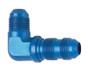 Fragola -12AN x 90 Degree Bulkhead - Blue