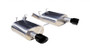 Corsa 2011-2014 Ford Mustang 3.7L V6 Black Sport Axle-Back Dual Rear Exhaust