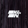 K&N Drycharger Round Tapered Air Filter Wrap 6.5in Base ID/4.5in Top ID/7in H - Black