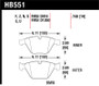 Hawk 2011 BMW 1-Series M HPS 5.0 Front Brake Pads