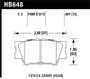 Hawk 2013-2014 Lexus ES300h HPS 5.0 Rear Brake Pads