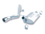Borla 91-95 Jeep Wrangler YJ 4.0L 6cyl 4WD 2Dr SS Single Right Rear Exit Cat-Back Exhaust