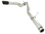 aFe MACH Force XP 5in DPF-Back 409SS Exhaust Dodge Diesel Trucks 07.5-12 L6-6.7L (td) Black Tip
