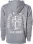 Multiply Zip Hoodie Gunmetal Heather Xl