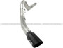 aFe MACH Force XP 5in DPF-Back Stainless Steel Exh Sys, Black tip, Ford Diesel Trucks 08-10 V8-6.4L