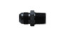 Vibrant -8AN to 1/4in NPT Straight Adapter Fitting - Aluminum