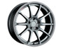 SSR GTV02 17x8.0 5x114.3 45mm Offset Flat Black Wheel RSX / Civic FD FA