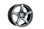 SSR GTV01 18x8.5 5x114.3 40mm Offset Flat Black Wheel 05-07 STI / 11+ tC