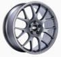 BBS CH-R 20x9 5x130 ET49 / 71.6 CB Satin Titanium Polished Rim Protector Wheel