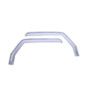 Putco 20-21 Jeep Gladiator JT/JL Element Chrome Window Visors (Front Only)