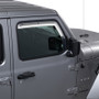 Putco 20-21 Jeep Gladiator JT/JL Element Chrome Window Visors (Front Only)