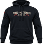 Speed and Strength We the Fast Hoody Black - XL