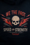 Speed and Strength We the Fast Hoody Black - Large