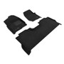 3D MAXpider 23-26 Ford F-250/F-350/F-450 Crew Cab Elegant Black Full Set