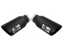 aFe Diesel Exhaust Tip Bolt On Black 4in Inlet x 6in Outlet x 15in