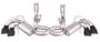 Stainless Works 20-21 Chevrolet Corvette C8 6.2L Legend Cat-Back Exhaust w/ Matte Black Tips