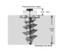 15mm Shoulder Screw Studs Qty 100