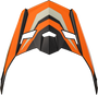 Black/Orange