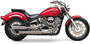 Blvd Slashcut Slip On Chrome Yam V-star 1100 99-05