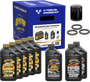 V-twin Full Oil Service Kit M8 Synthetic
