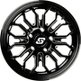 Onyx Wheel 12x7 4/110 +10mm Blk/machined