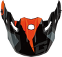 Black/Orange