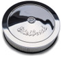 Edelbrock Air Cleaner Pro-Flo Series Round Steel Top Paper Element 14In Dia X 3 313In Chrome