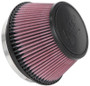 K&N Universal Clamp-On Air Filter 6in FLG / 7-1/2in B / 5-1/8in T / 4in H