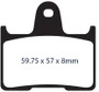 Brake Pad Z+ Rear  14-up Sportster