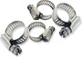 Stainless Steel Hose Clamps 1/4"-5/8" 10/pk