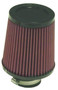 K&N Filter Universal Rubber Filter 2 3/4 inch Flange 6 inch Base 5 inch Top 6 1/2 inch Height