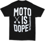 Moto Is Dope Tee Cream Xl
