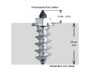 3/4"-18mm Shoulder Screw Studs Qty 200
