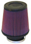 K&N Universal Rubber Filter 3 1/2inch ID FLG / 6inch Base / 4-5/8inch Top / 6inch Height