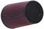 K&N Universal Rubber Filter 3inch FLG / 6inch OD-B / 4-5/8inch OD-T / 9inch L