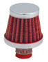 Spectre Breather Filter 10mm Flange / 2in. OD / 1-3/4in. Height - Red