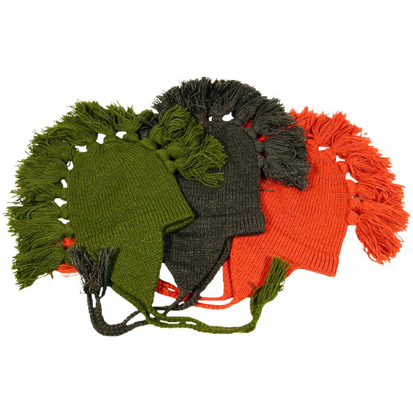 Five Pack Assortment Alpaca Mohawk Chullo Hat
