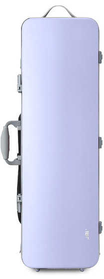 JML Hyacinth-Mauve hard violin Oblong case with ergonomic handles and reinforced latches – stylish and durable protection