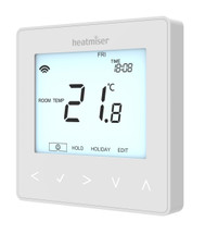 White Programmable Digital Thermostat - 230V White Programmable Digital Thermostat - 230V
